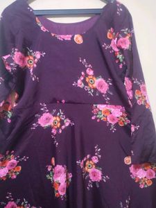 Floral Print Midi Dress