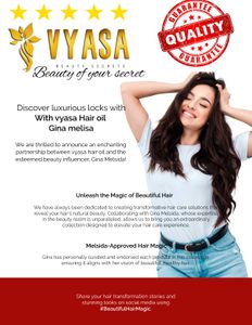 Vyasa Beauty Set: Hair &amp; Face Packs