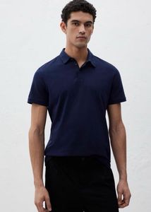 Navy Blue Polo Shirt - Classic Style