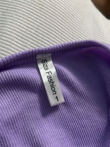 Lilac Corset Style Top