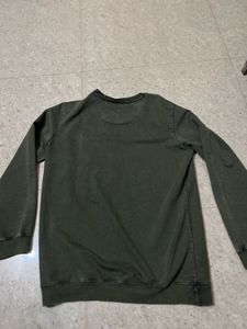 Olive Green Peace Sweatshirt