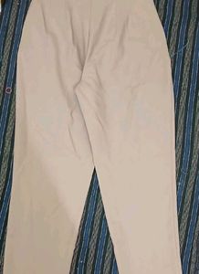 Zara Beige Carrot Pants