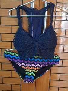 Combo Of  Five  Imported Fabric Bra