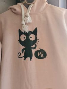 Cute Cat Graphic Hoodie
