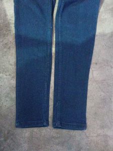 Dark Wash Denim Jeans for Ladies