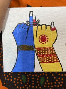 Krishna And Radha Art Work