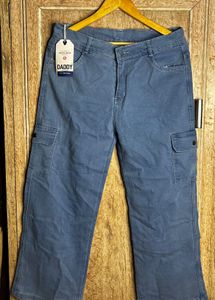 ( ⚡️PRICE DROP)💙💅Blue Cargo Jeans