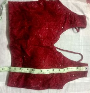 Padded designer blouse Sleeveless