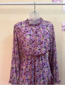 Shein Floral Printed Jumpsuit