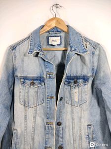 Forever 21 Blue Denim Jacket (Womens)