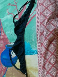 Unused Cotton Bra Black