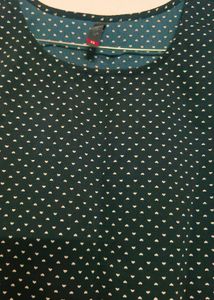 Polka Dot Sleeveless Top
