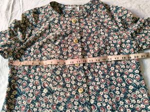 Floral Button-Up Top