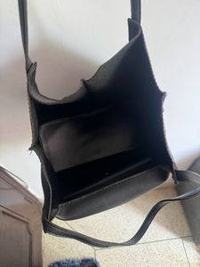 SHEIN BLACK TOTE BAG