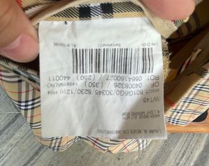 Burberry Plaid Shorts