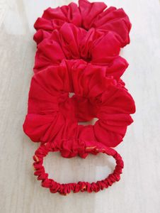 Red Hair Accessories Set