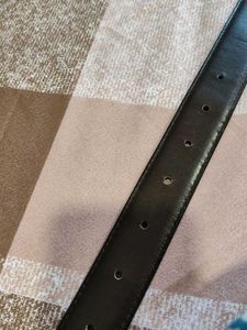 Black Leather Belt