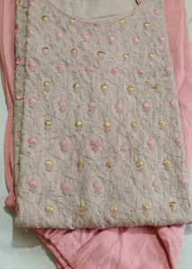 Embroidered Kurta Set