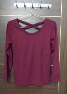 Stylish Maroon Top
