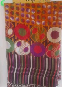 Colorful Patterned Saree