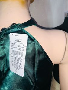 Emerald Green Halter Top