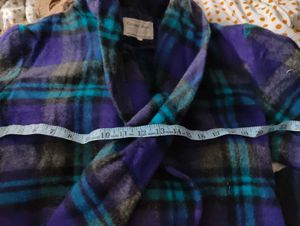 imported coats with attached shwal design