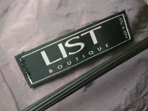 LIST Purple Tie Neck Dress