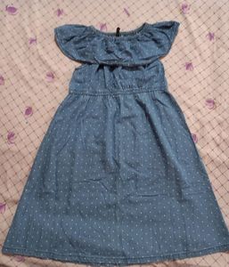 Off Shoulder Dress For Girls