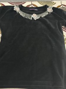 Velvet Top For Girls