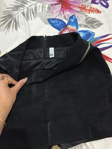 Black Mini Skirt/Skort