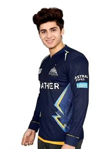 Gujarat Titans Fan Jersey No Number On Back Side