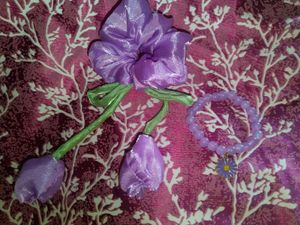 Tulip Scrunchie &amp; Bracelet (free)