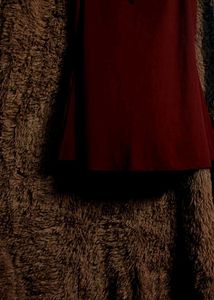 Burgundy Dress