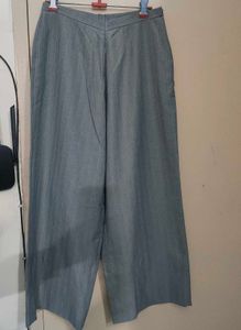 Striped Culottes Pants