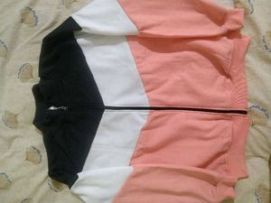Myali Fancy Women Sweatshirt Full Zip Detail