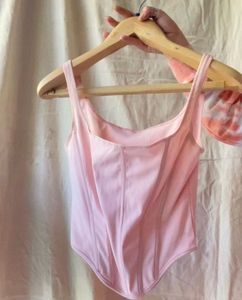 Pink Corset Top