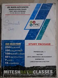 🚨 IIT JEE Study Package Of M.P Best Coaching