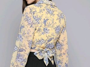 Wrap Top Yellow