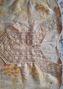 Floral Print Kurta