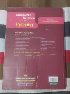 Computer Science With Python Class 11