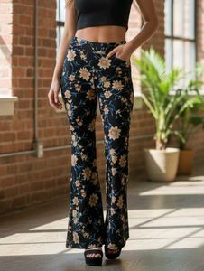 💙Floral Print Flared Pants💙
