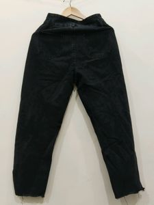 Black High Waist Denim For Women Size 26