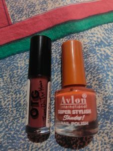 Lipstick And Nailpaint Combo For Sale