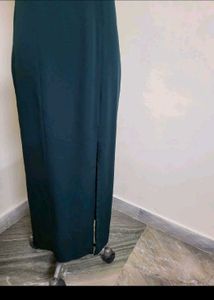 Bottle Green Gown