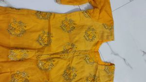 Yellow Suit With Salwaar