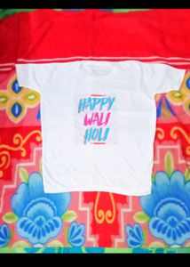 Holi Printed T-shirt Men&amp; Women