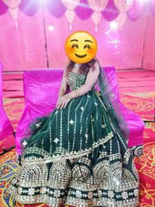 Gorgeous Green Lehenga Choli