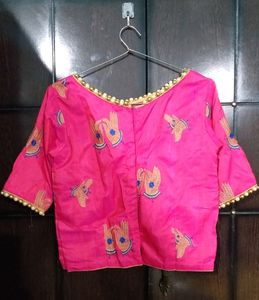 Hot Pink Blouse