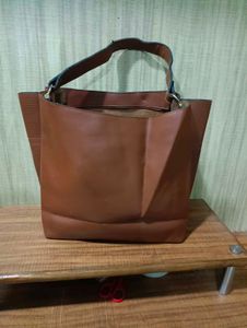 Guess Brown Perforated Tote Bag