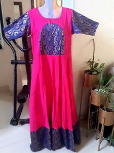 Diwali Elegant Pink Kurta With Side Zip